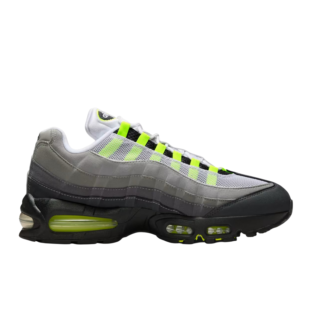 (Men's) Nike Air Max 95 OG "Big Bubble Neon" (2025/2026) [HM4740-001] Sneakers in Green | FOOT NINJAS [2]