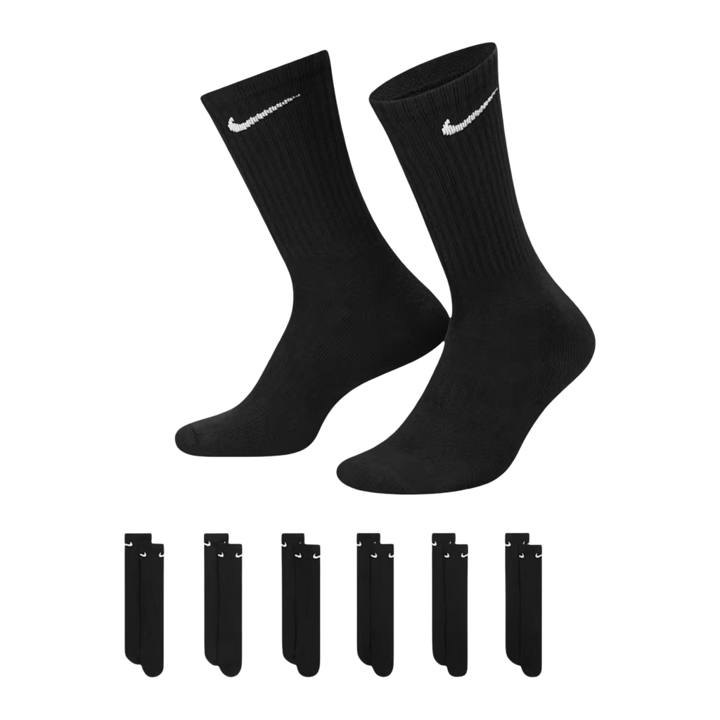 Nike Dri-FIT Everyday Cushioned High Training Crew Socks (6 Pack) | FOOT NINJAS {2}