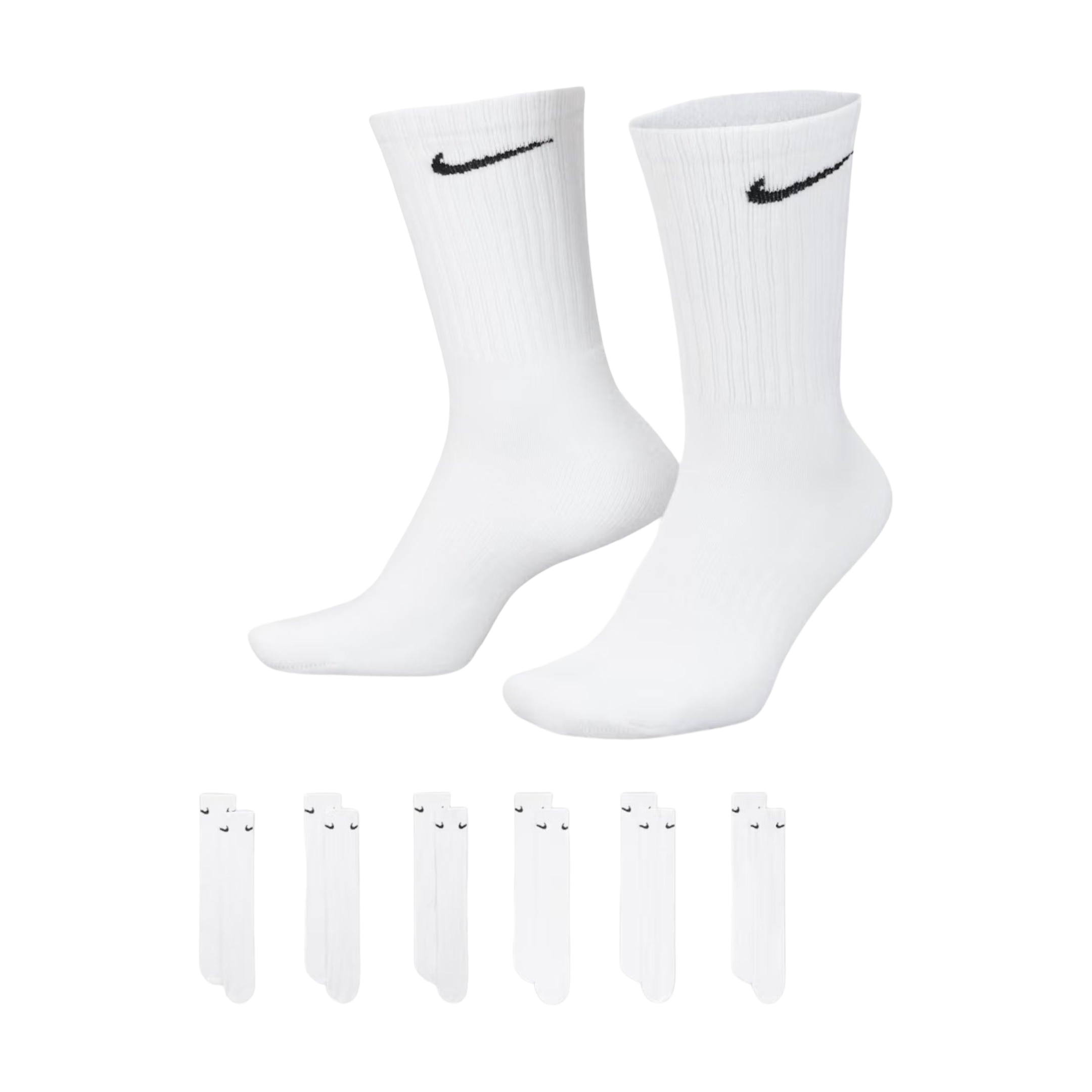 Nike Dri-FIT Everyday Cushioned High Training Crew Socks (6 Pack) | FOOT NINJAS {5}