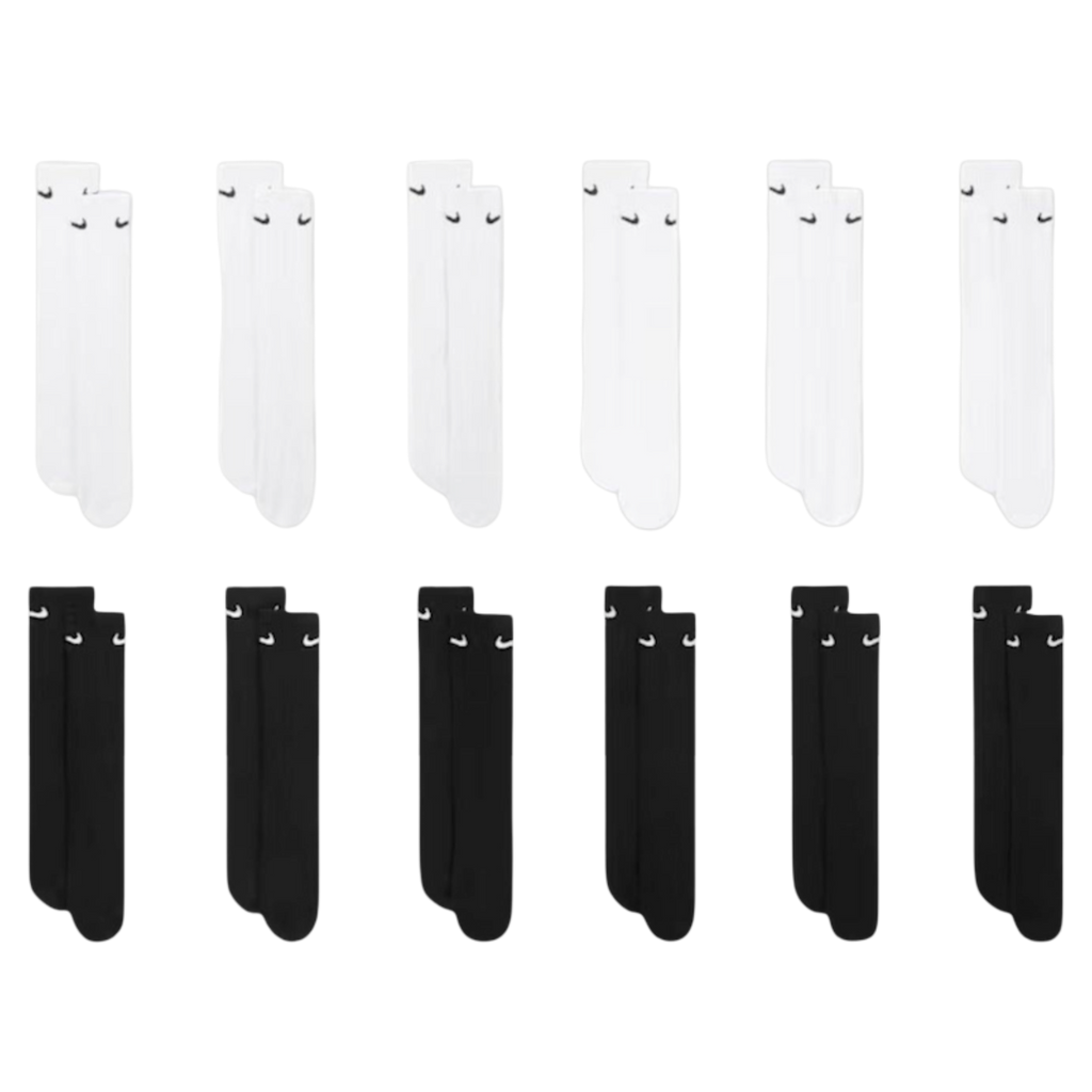 Nike Dri-FIT Everyday Cushioned High Training Crew Socks (6 Pack) | FOOT NINJAS {1}