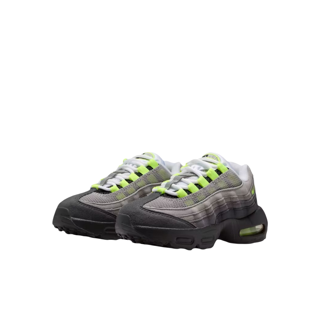 (PS) Nike Air Max 95 OG Big Bubble "Neon Yellow" (2026) [905461-050] Sneakers in Grey | FOOT NINJAS [3]