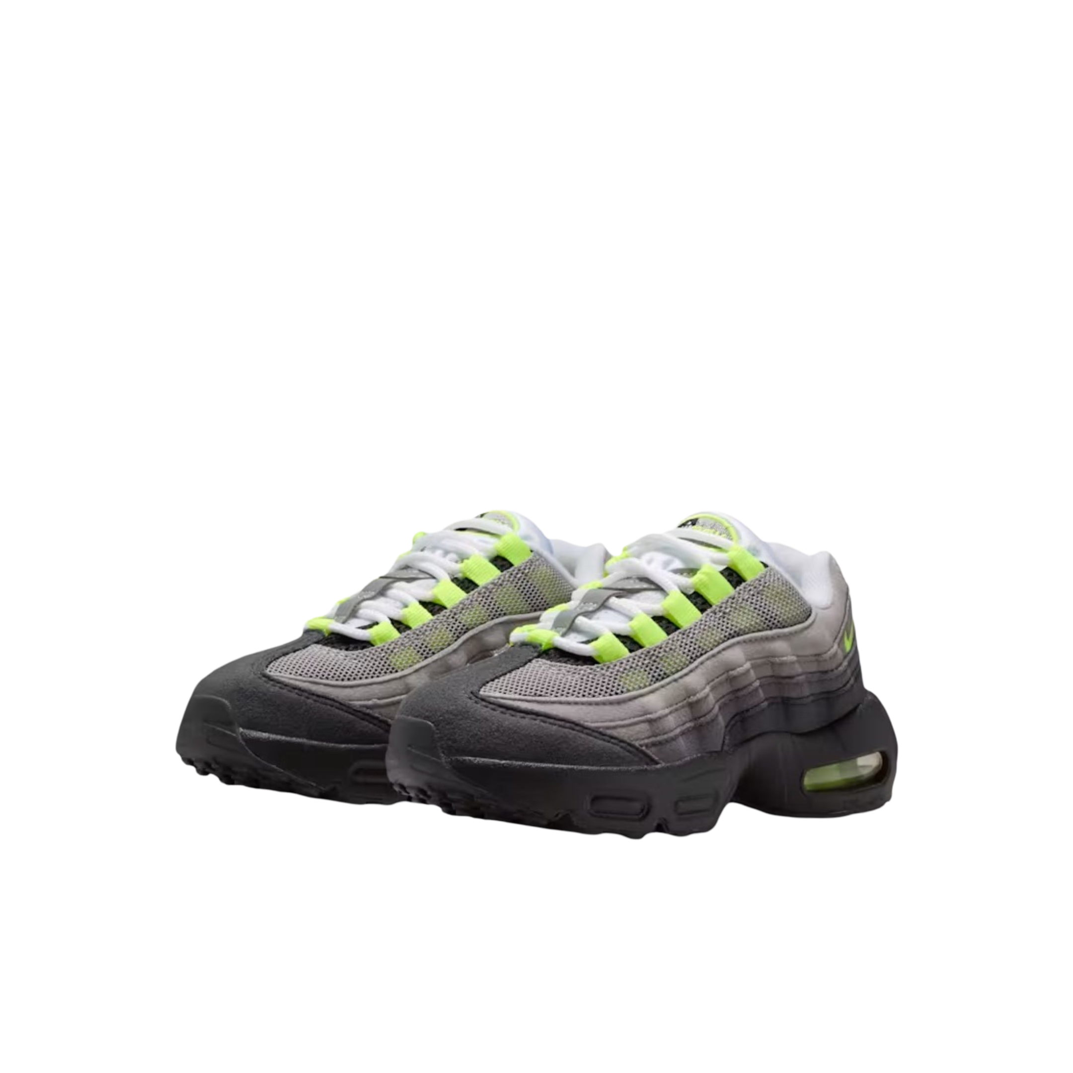 (PS) Nike Air Max 95 OG Big Bubble "Neon Yellow" (2026) [905461-050] Sneakers in Grey | FOOT NINJAS [3]