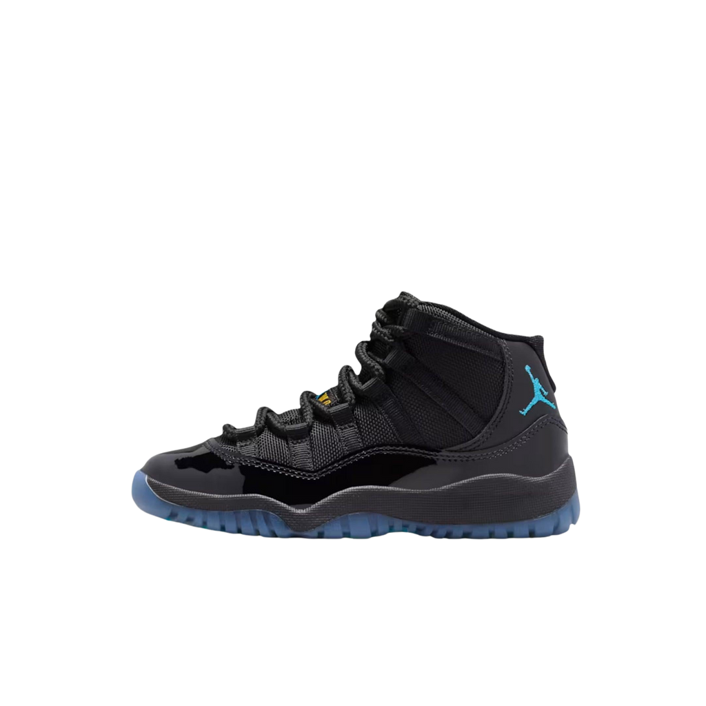 (PS) Air Jordan 11 Retro "Black / Gamma Blue" (2025) [378039-047] Sneakers in Black | FOOT NINJAS [1]