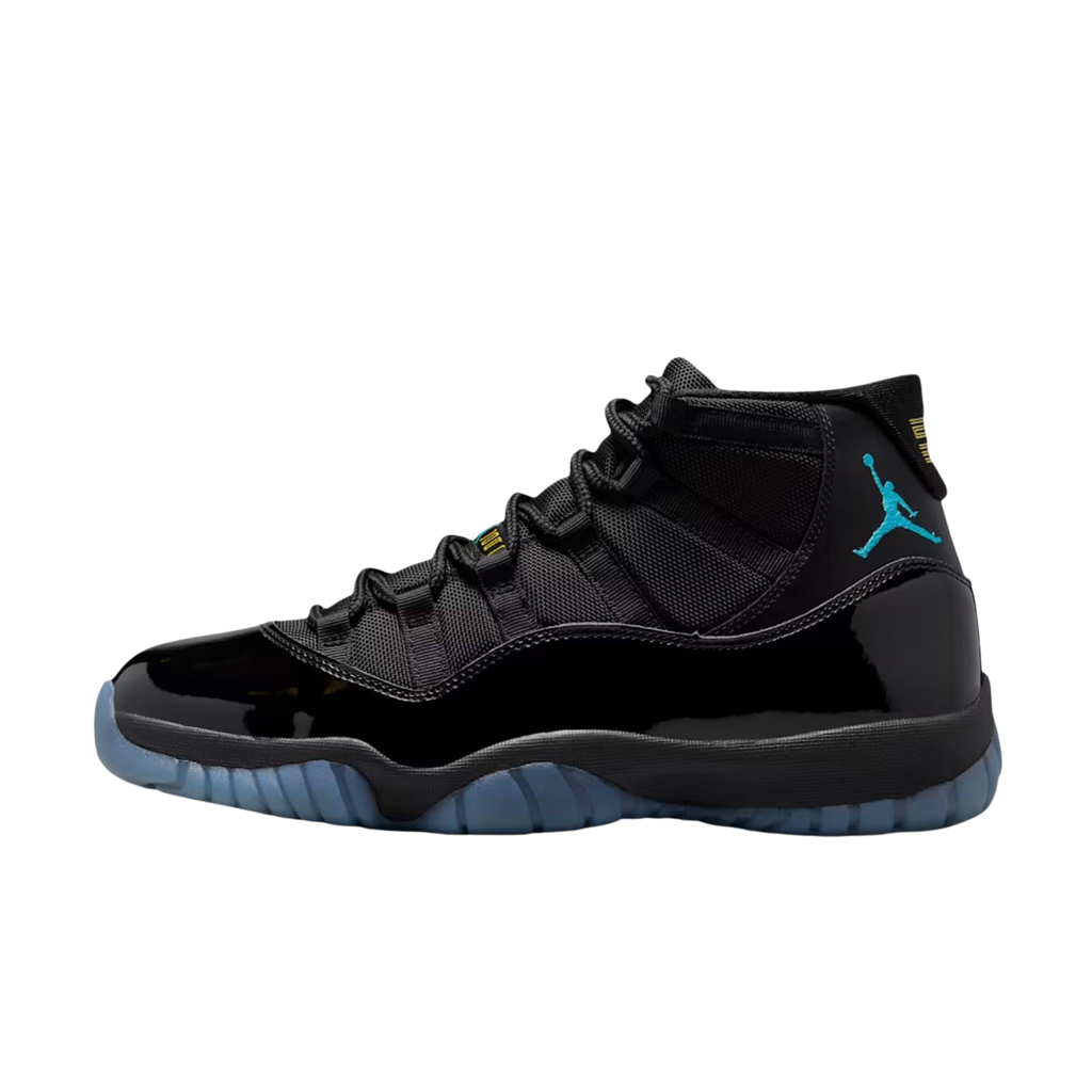 (Men's) Air Jordan 11 Retro "Black / Gamma Blue" (2025) [CT8012-047] Sneakers in Black | FOOT NINJAS [1]