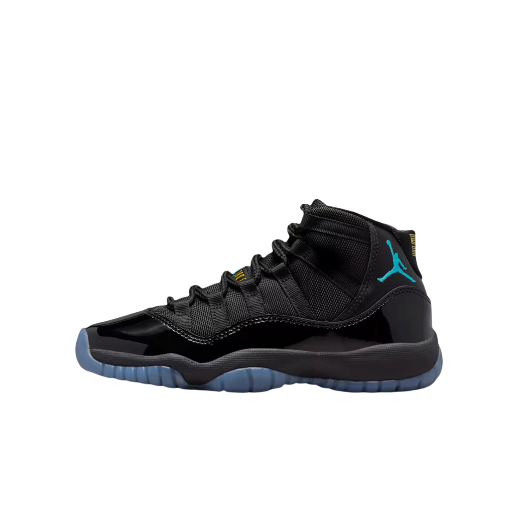 (GS) Air Jordan 11 Retro "Black / Gamma Blue" (2025) [378038-047] Sneakers in Black | FOOT NINJAS [1]
