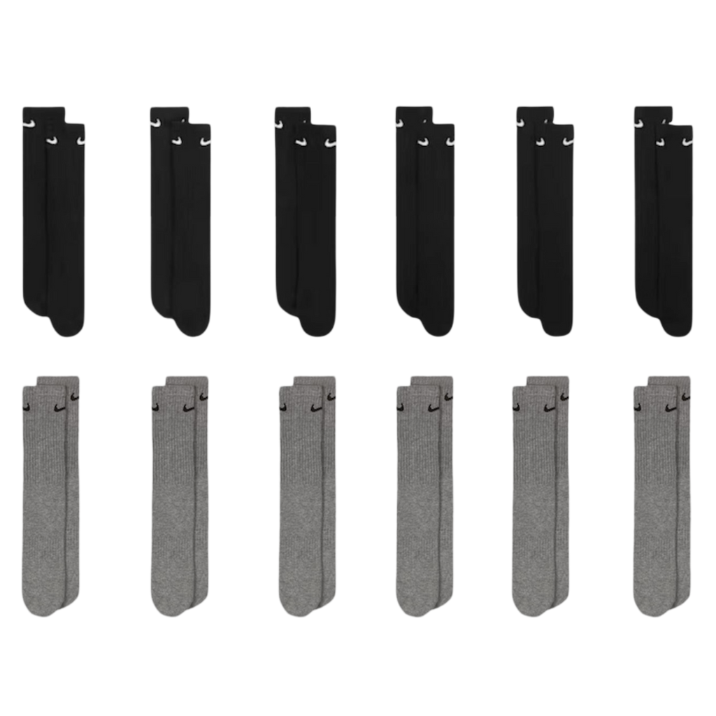 Nike Dri-FIT Everyday Cushioned High Training Crew Socks (6 Pack) | FOOT NINJAS {4}