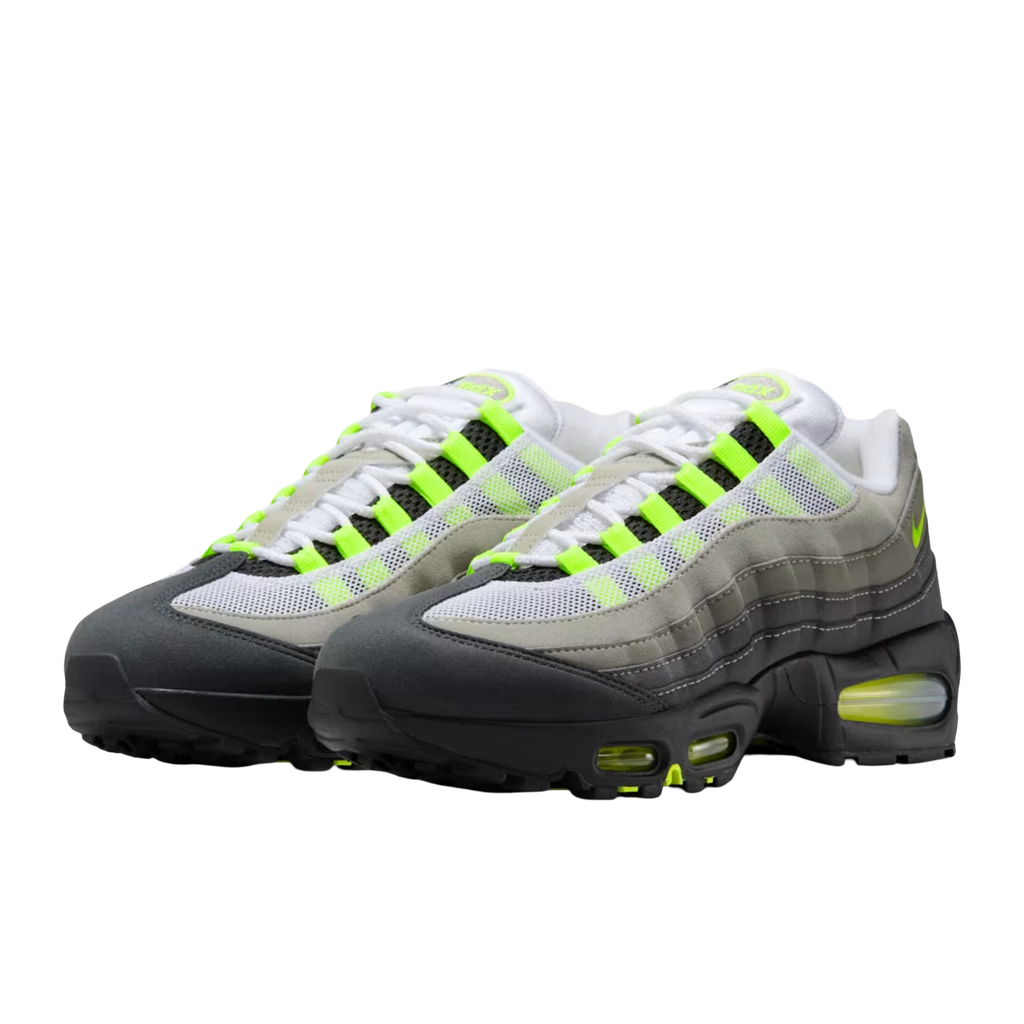 (Women's) Nike Air Max 95 OG Big Bubble "Neon Yellow" (2026) [IO9926-001] Sneakers in Grey | FOOT NINJAS [3]