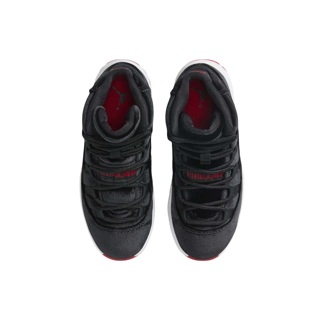 (PS) Air Jordan 11 Retro "Bred Velvet" (2024) [HF7807-061] Sneakers in Black | FOOT NINJAS [4]
