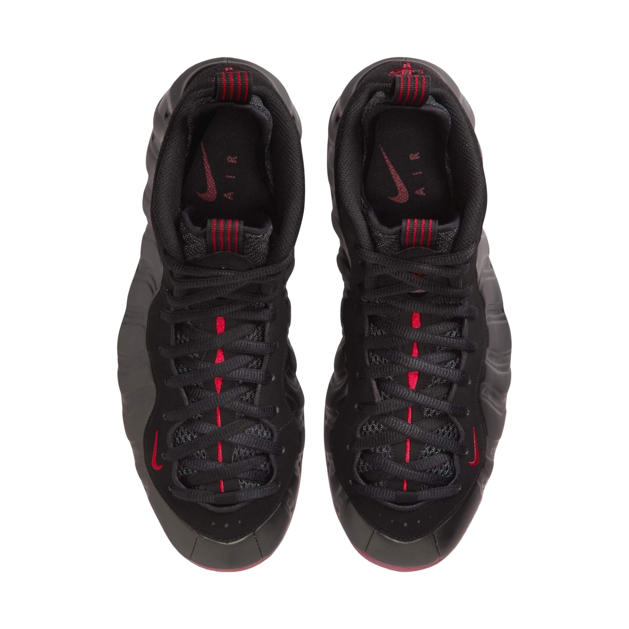 (Men's) Nike Air Foamposite One "Cough Drop / Bred" (2025) [IB2219-001] Sneakers in Black | FOOT NINJAS [4]