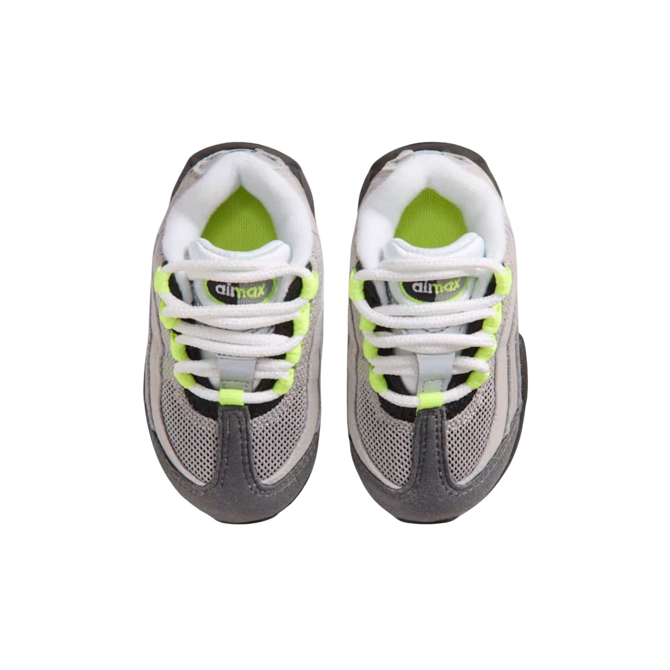 (TD) Nike Air Max 95 OG Big Bubble "Neon Yellow" (2026) [905462-050] Sneakers in Grey | FOOT NINJAS [4]