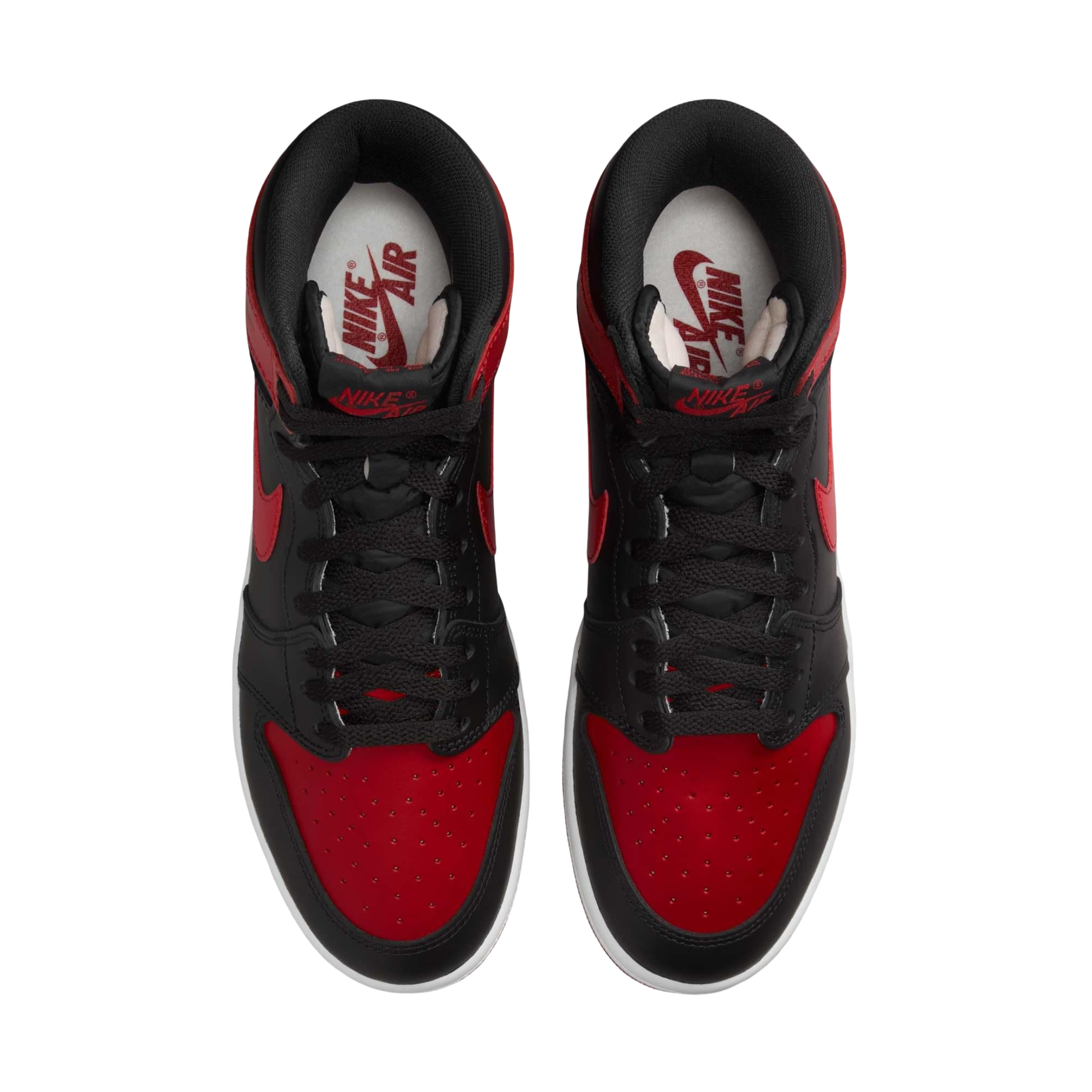(Men's) Air Jordan 1 Retro High OG '85 "Bred / Banned" (2025) [HV6674-067] Sneakers in Black | FOOT NINJAS [4]
