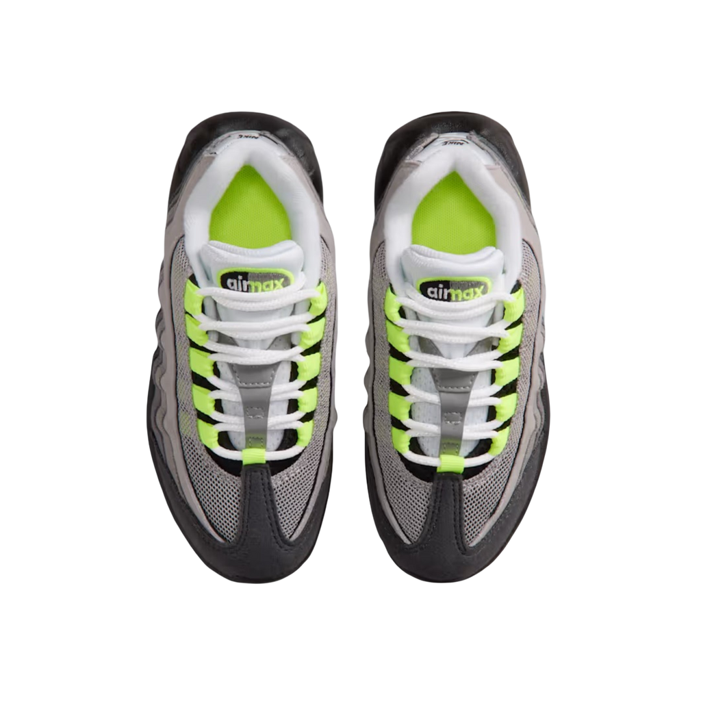 (PS) Nike Air Max 95 OG Big Bubble "Neon Yellow" (2026) [905461-050] Sneakers in Grey | FOOT NINJAS [4]