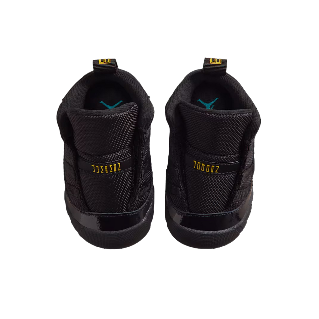 (Crib Bootie) Air Jordan 11 Retro "Black / Gamma Blue" (2025) [CI6165-047] Sneakers in Black | FOOT NINJAS [4]
