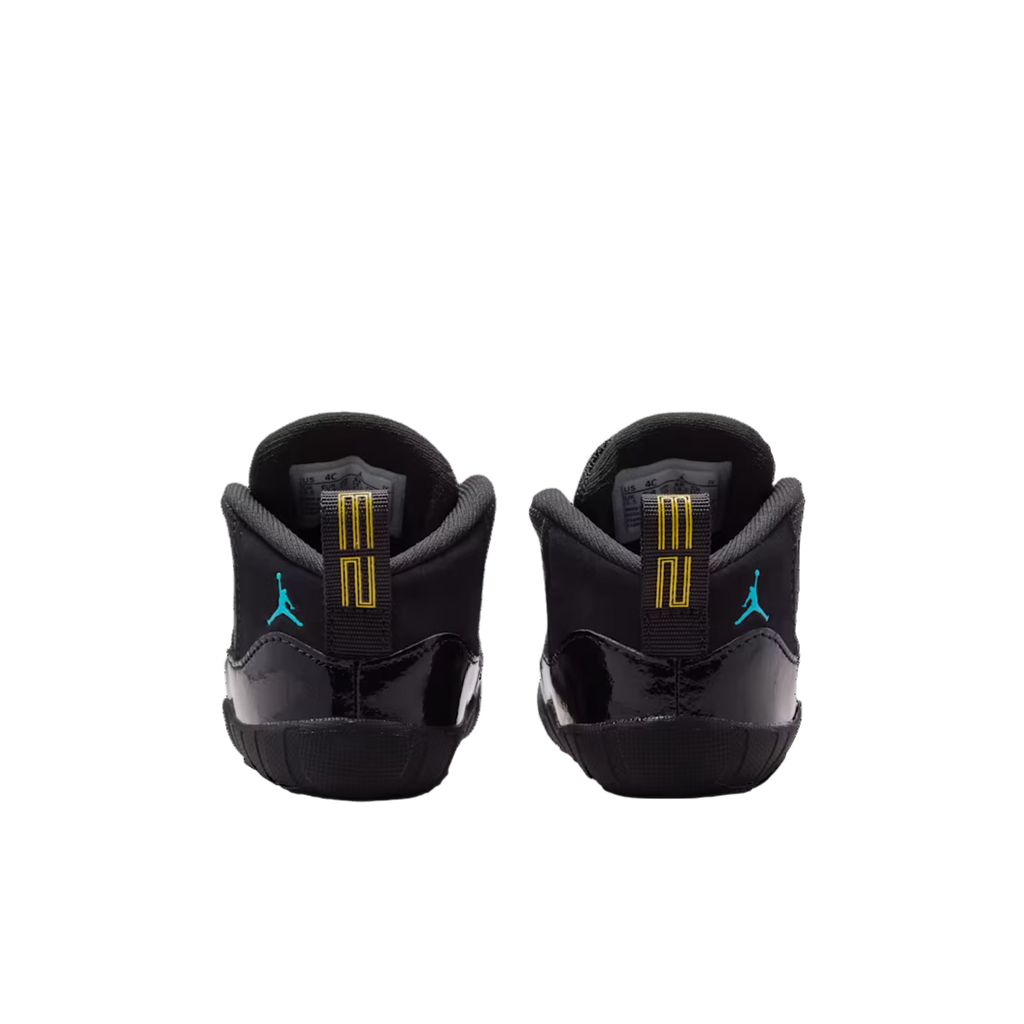 (Crib Bootie) Air Jordan 11 Retro "Black / Gamma Blue" (2025) [CI6165-047] Sneakers in Black | FOOT NINJAS [5]