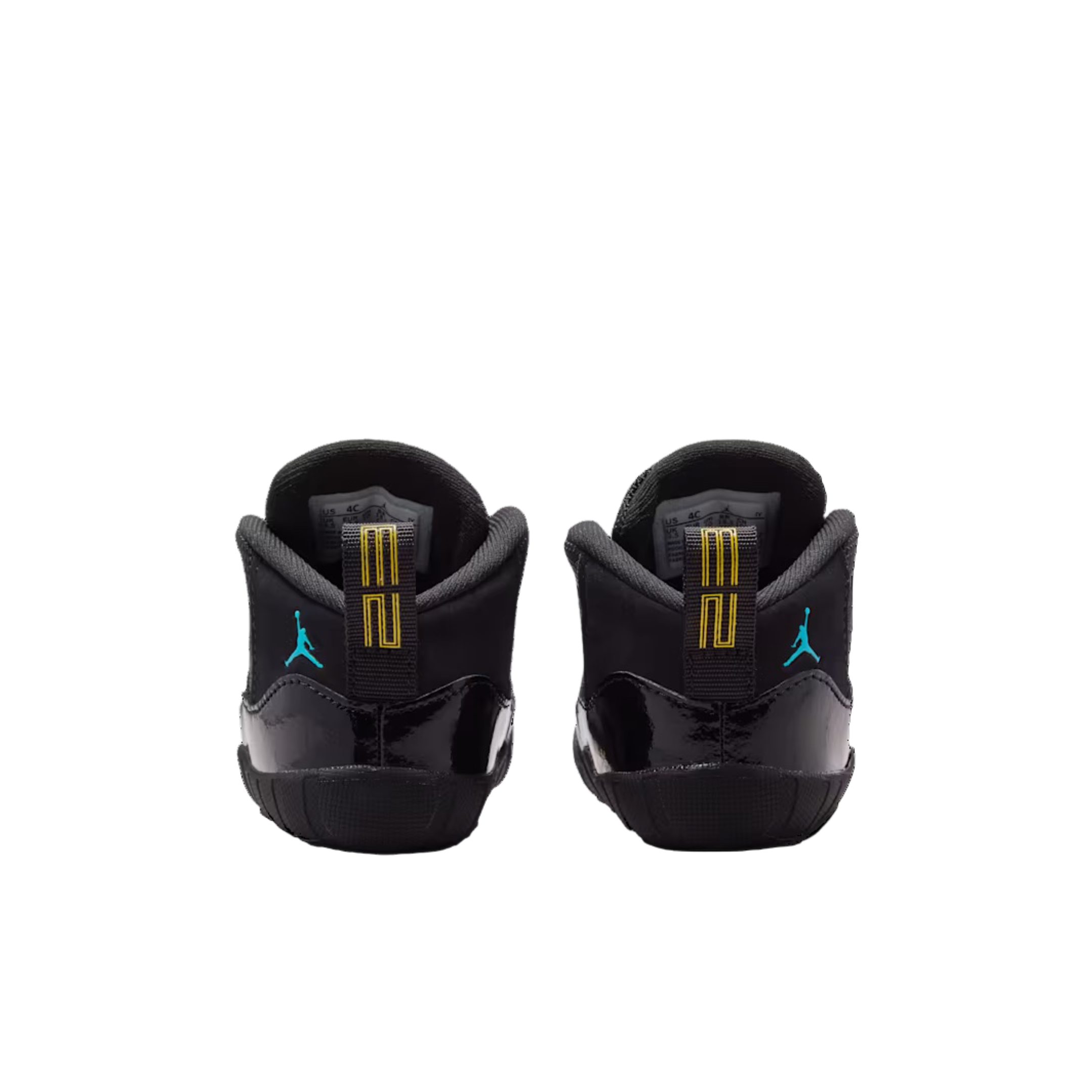 (Crib Bootie) Air Jordan 11 Retro "Black / Gamma Blue" (2025) [CI6165-047] Sneakers in Black | FOOT NINJAS [5]