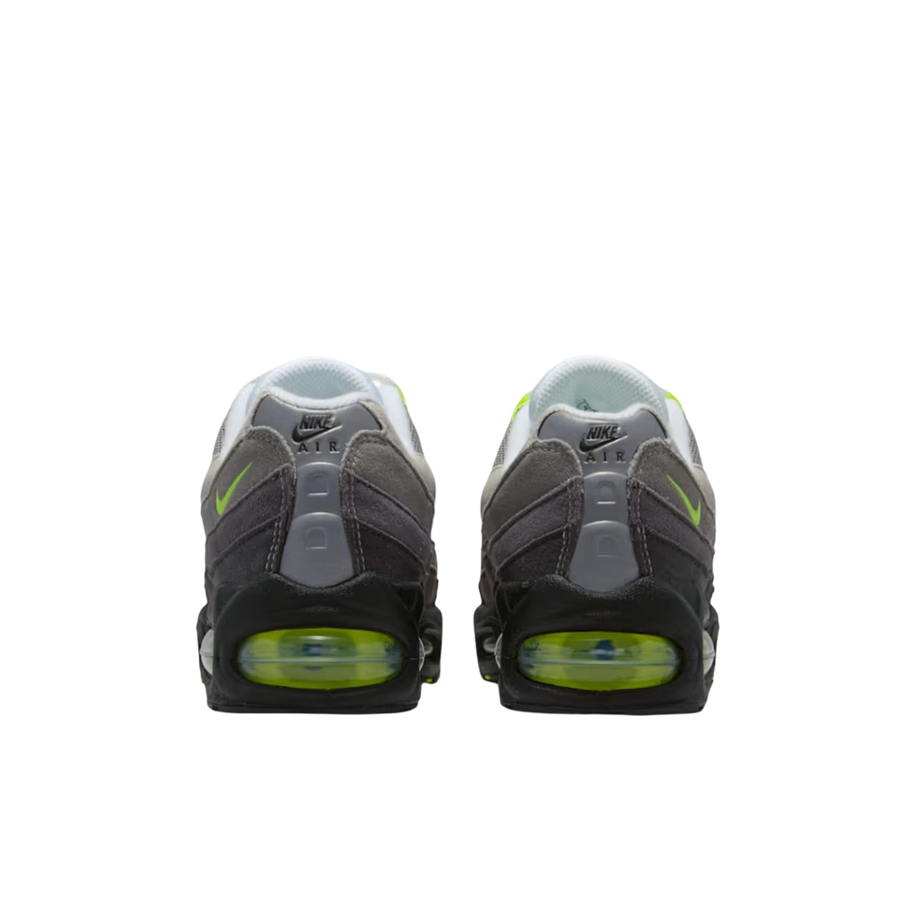 (GS) Nike Air Max 95 OG Big Bubble "Neon Yellow" (2026) [HF7054-050] Sneakers in Grey | FOOT NINJAS [5]