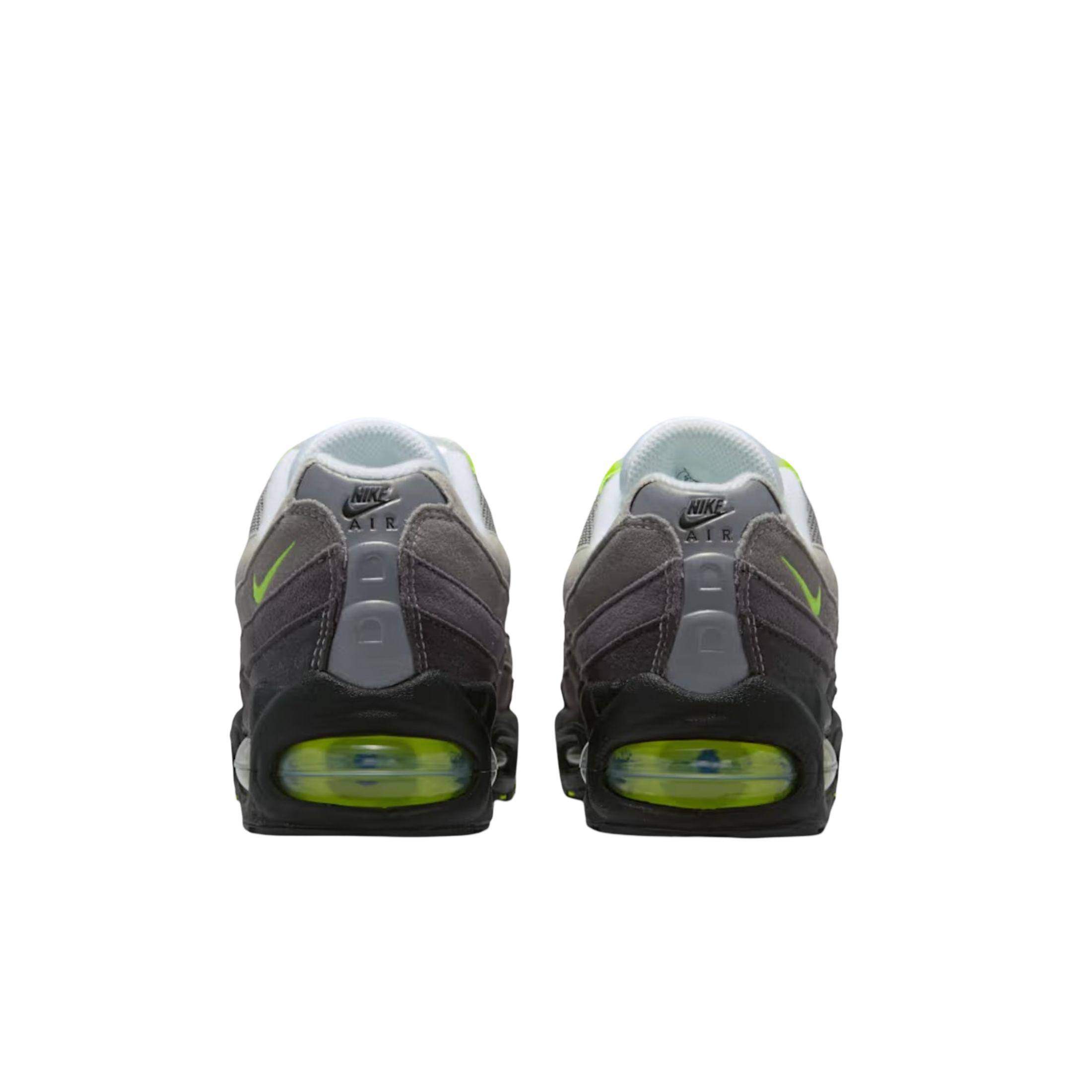 (GS) Nike Air Max 95 OG Big Bubble "Neon Yellow" (2026) [HF7054-050] Sneakers in Grey | FOOT NINJAS [5]