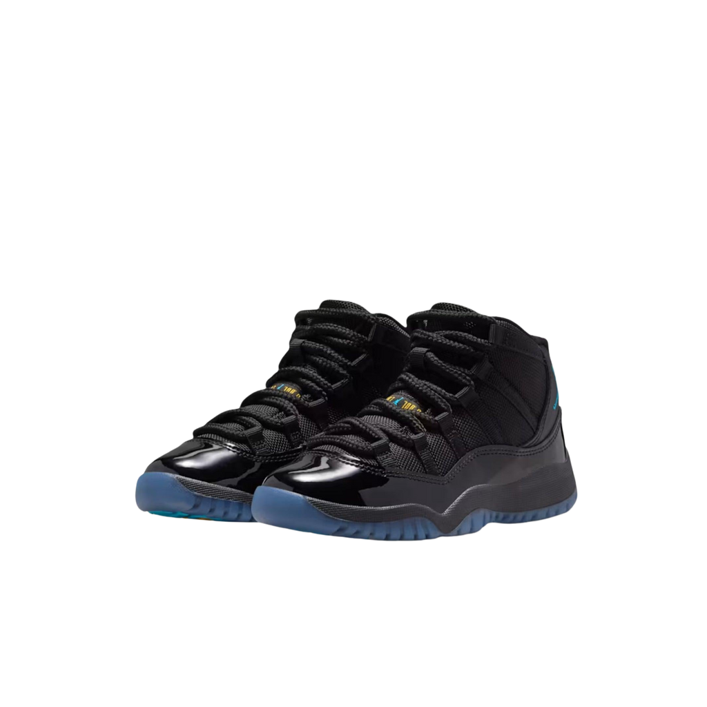 (PS) Air Jordan 11 Retro "Black / Gamma Blue" (2025) [378039-047] Sneakers in Black | FOOT NINJAS [3]