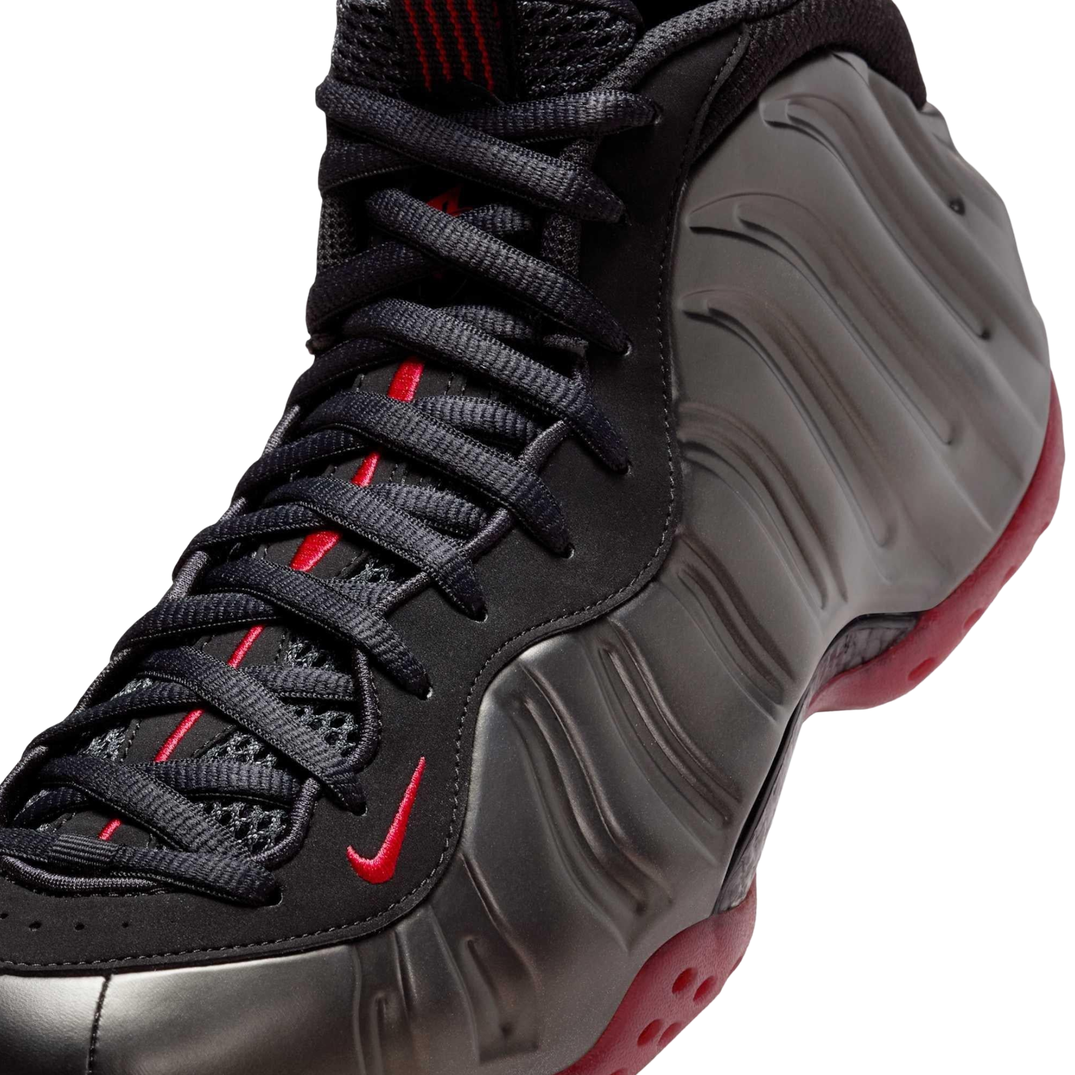(Men's) Nike Air Foamposite One "Cough Drop / Bred" (2025) [IB2219-001] Sneakers in Black | FOOT NINJAS [6]