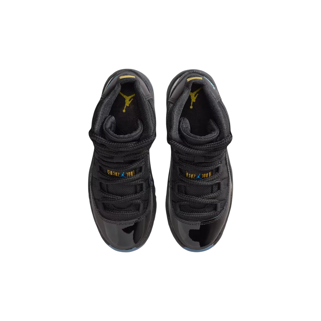 (PS) Air Jordan 11 Retro "Black / Gamma Blue" (2025) [378039-047] Sneakers in Black | FOOT NINJAS [4]