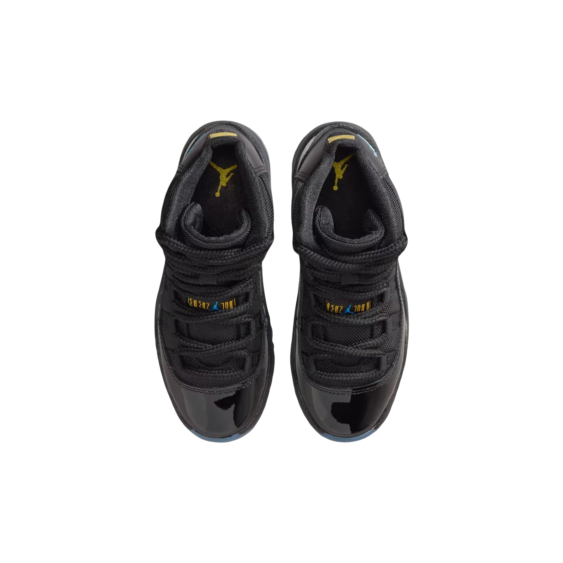 (PS) Air Jordan 11 Retro "Black / Gamma Blue" (2025) [378039-047] Sneakers in Black | FOOT NINJAS [4]