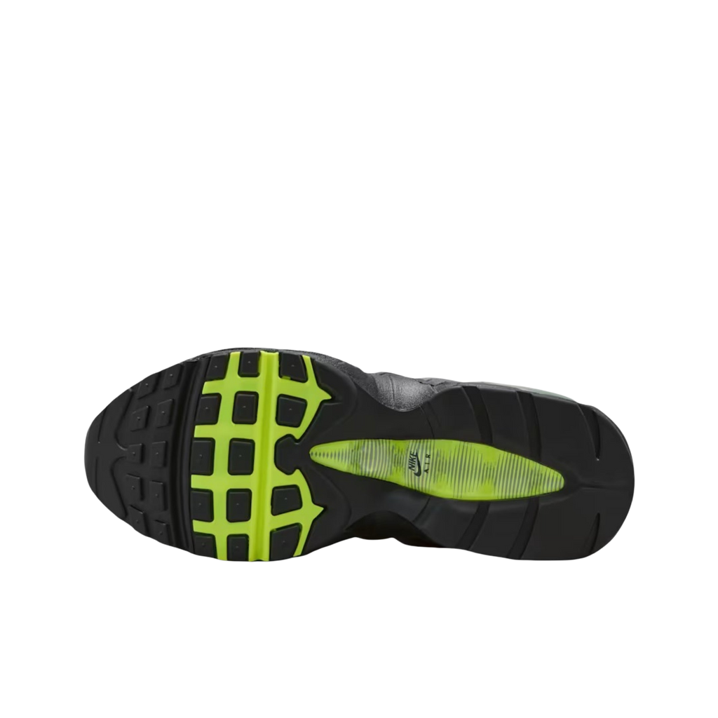 (GS) Nike Air Max 95 OG Big Bubble "Neon Yellow" (2026) [HF7054-050] Sneakers in Grey | FOOT NINJAS [6]