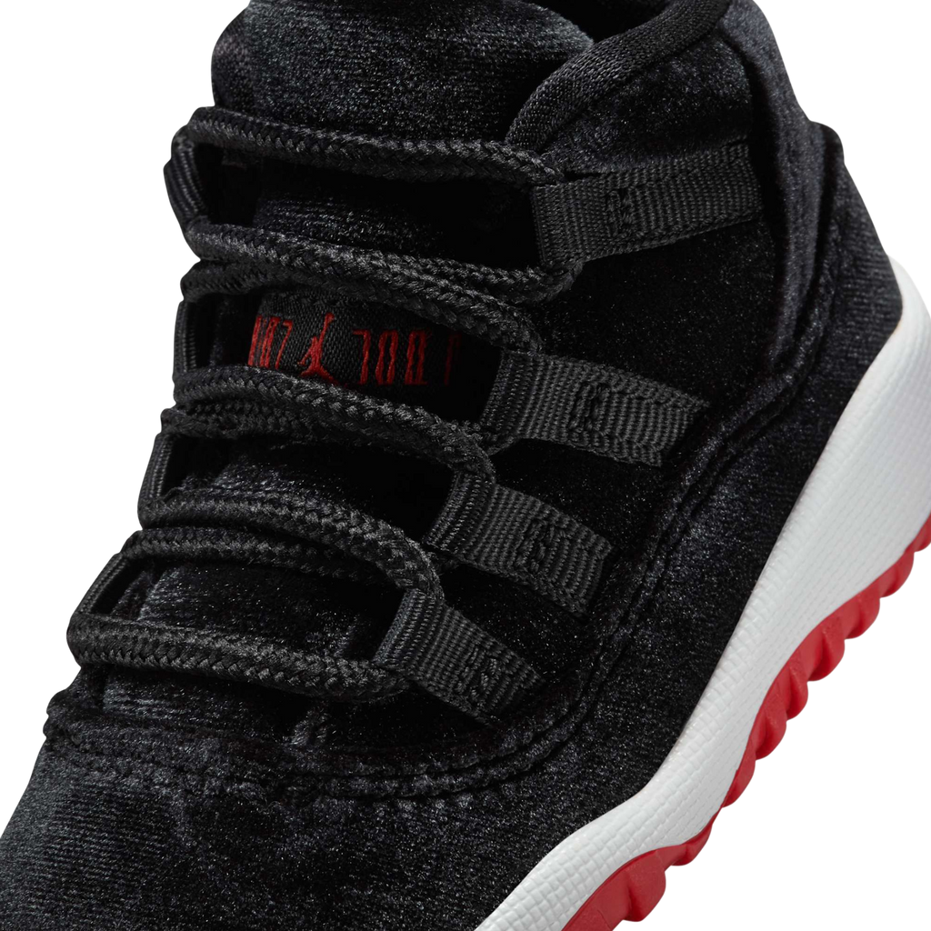 (TD) Air Jordan 11 Retro "Bred Velvet" (2024) [HF7808-061] Sneakers in Black | FOOT NINJAS [7]