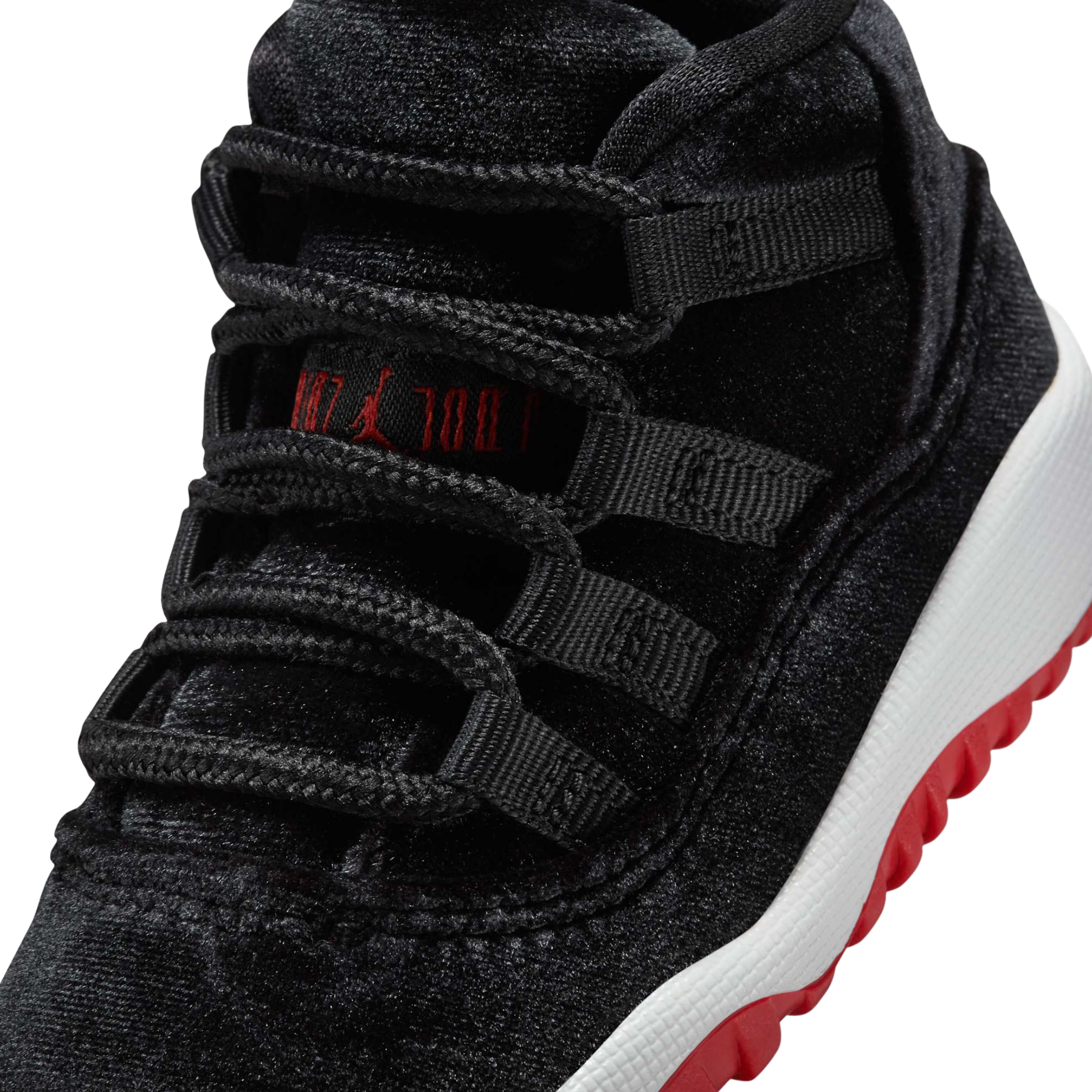 (TD) Air Jordan 11 Retro "Bred Velvet" (2024) [HF7808-061] Sneakers in Black | FOOT NINJAS [7]
