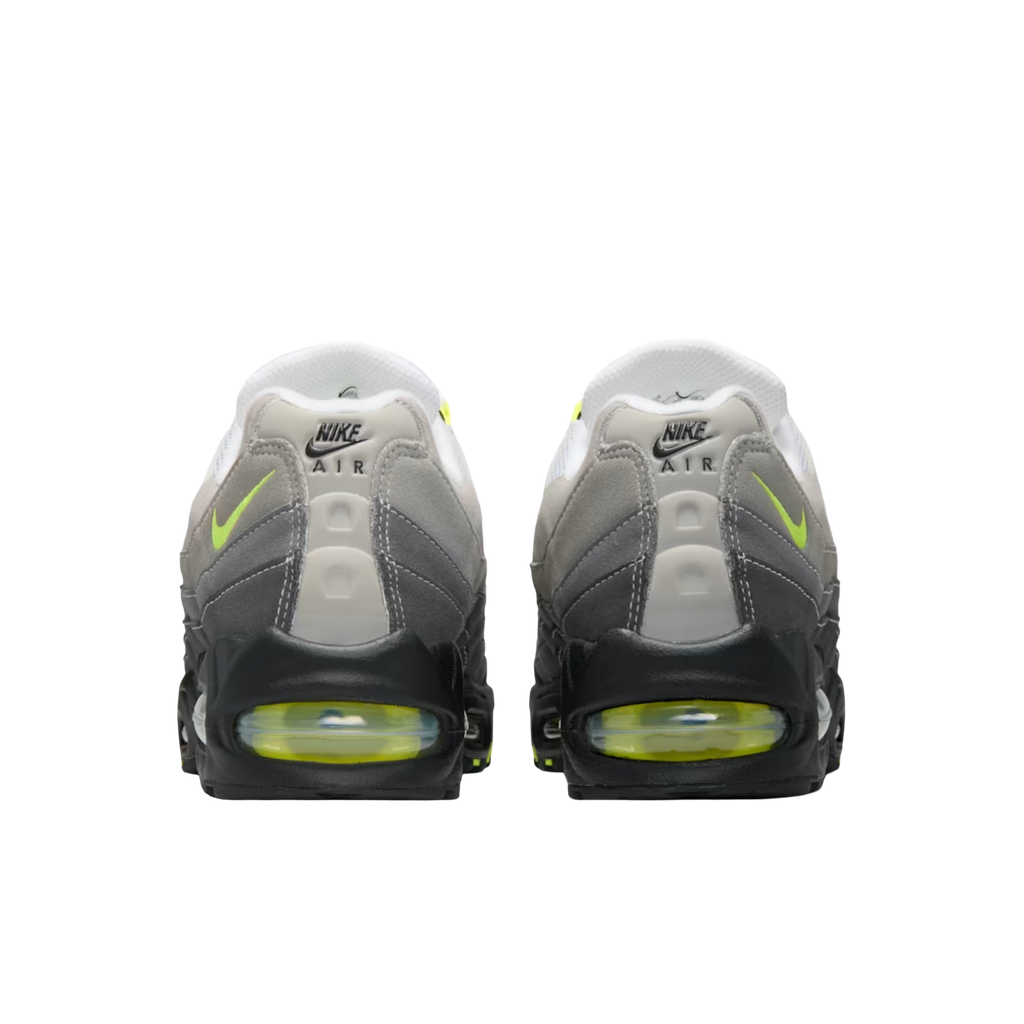 (Women's) Nike Air Max 95 OG Big Bubble "Neon Yellow" (2026) [IO9926-001] Sneakers in Grey | FOOT NINJAS [5]