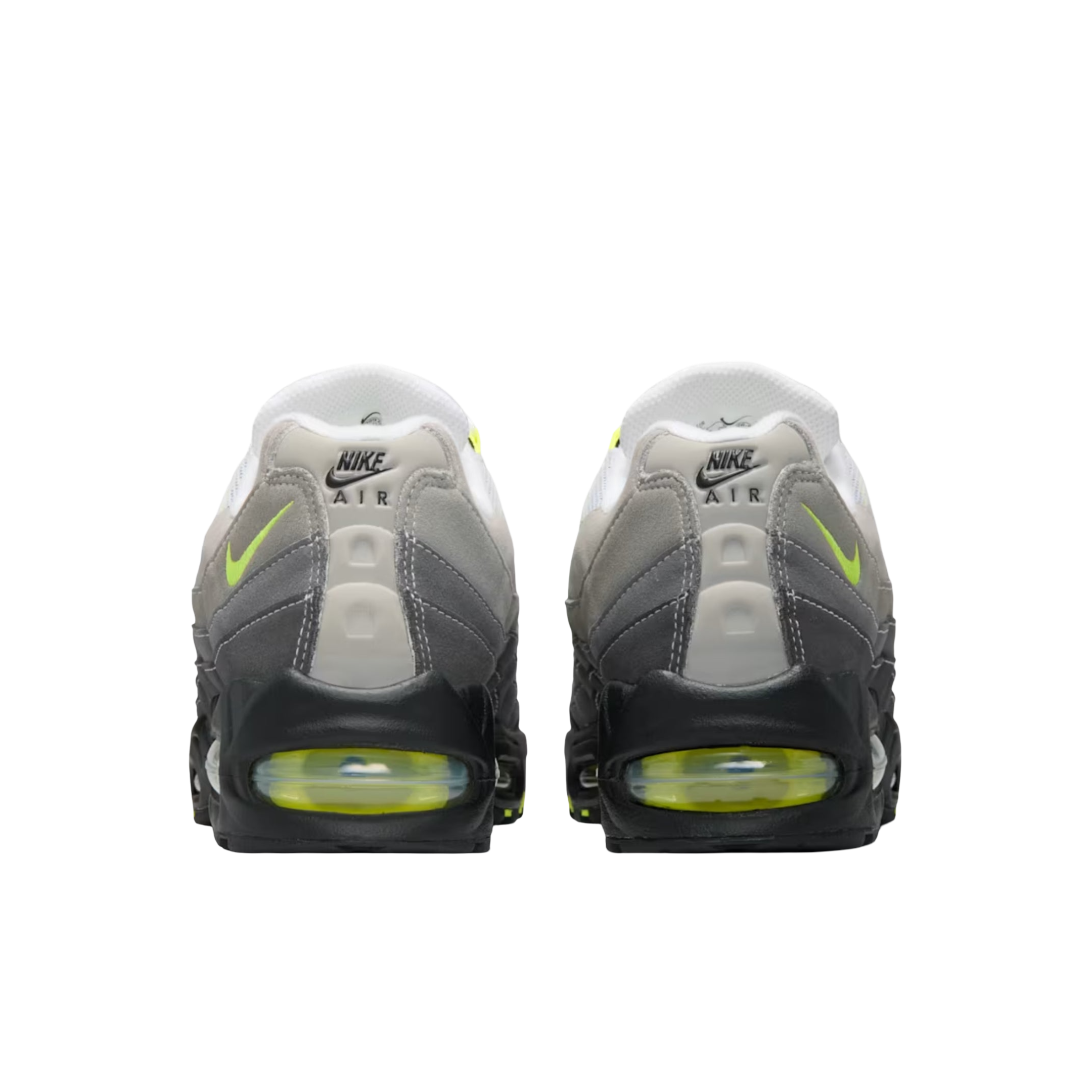 (Women's) Nike Air Max 95 OG Big Bubble "Neon Yellow" (2026) [IO9926-001] Sneakers in Grey | FOOT NINJAS [5]