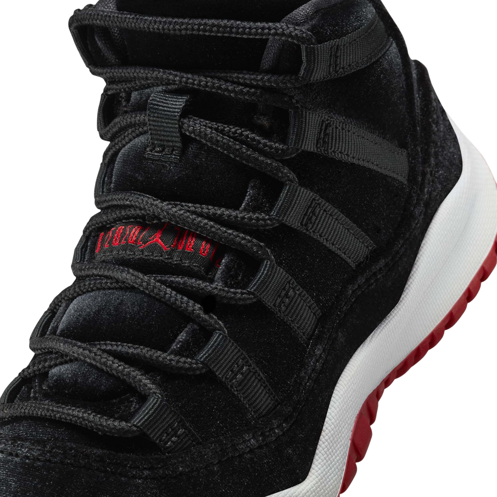 (PS) Air Jordan 11 Retro "Bred Velvet" (2024) [HF7807-061] Sneakers in Black | FOOT NINJAS [7]