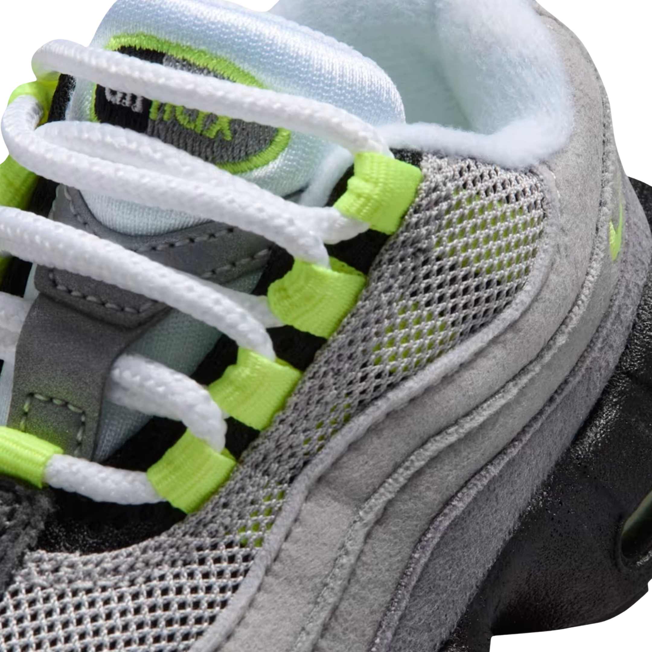 (TD) Nike Air Max 95 OG Big Bubble "Neon Yellow" (2026) [905462-050] Sneakers in Grey | FOOT NINJAS [7]