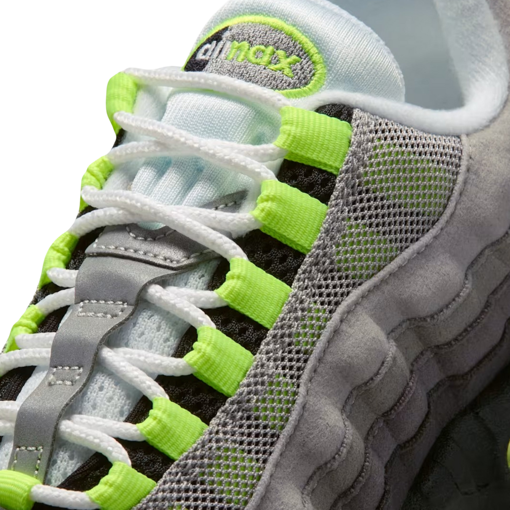 (GS) Nike Air Max 95 OG Big Bubble "Neon Yellow" (2026) [HF7054-050] Sneakers in Grey | FOOT NINJAS [7]