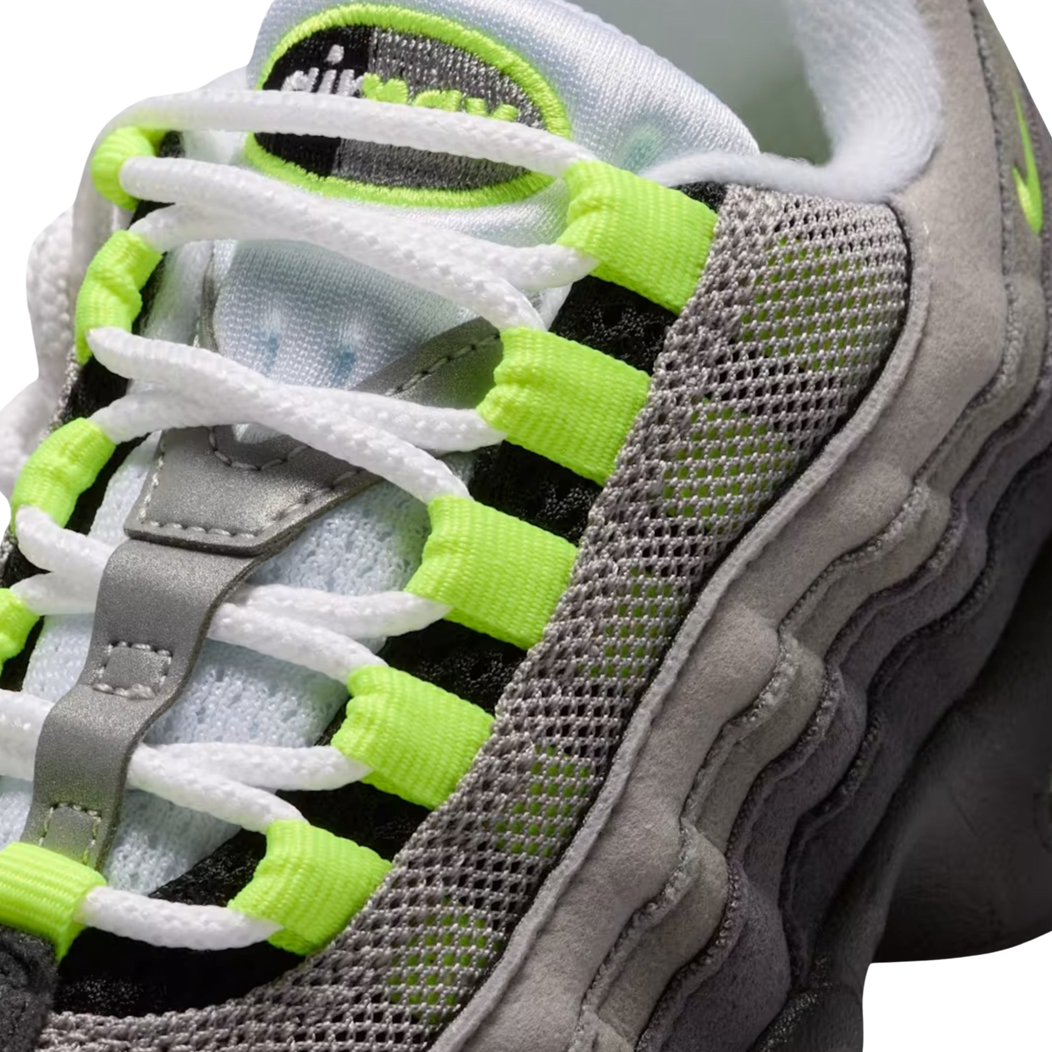 (PS) Nike Air Max 95 OG Big Bubble "Neon Yellow" (2026) [905461-050] Sneakers in Grey | FOOT NINJAS [7]