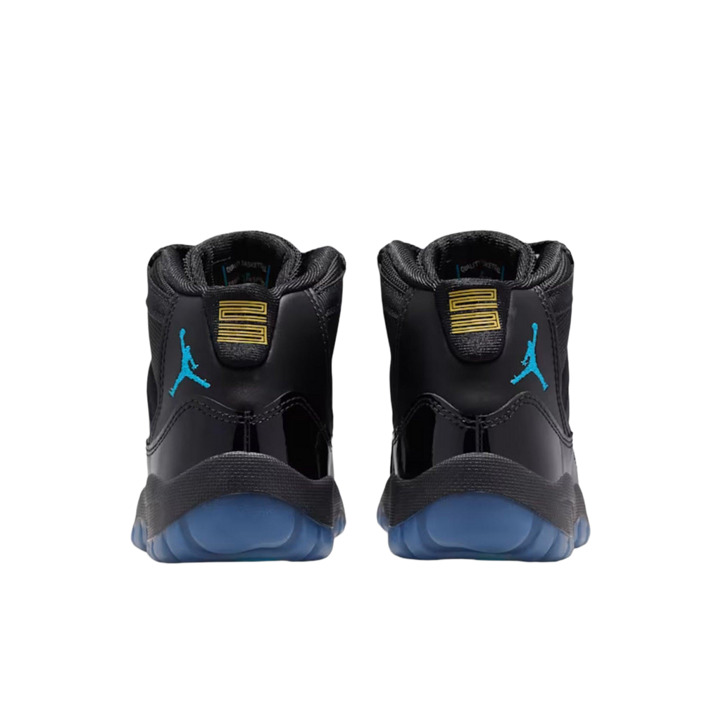 (PS) Air Jordan 11 Retro "Black / Gamma Blue" (2025) [378039-047] Sneakers in Black | FOOT NINJAS [5]