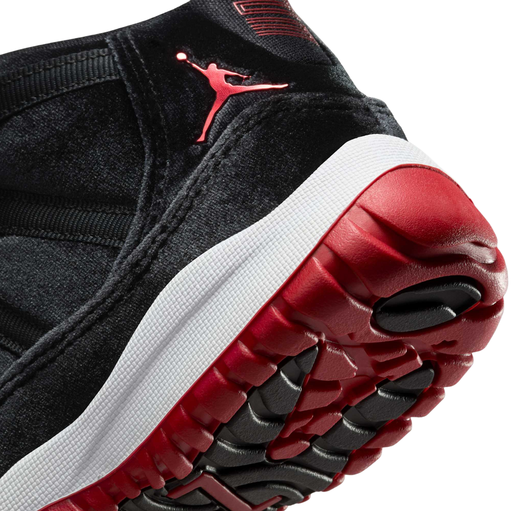 (PS) Air Jordan 11 Retro "Bred Velvet" (2024) [HF7807-061] Sneakers in Black | FOOT NINJAS [8]