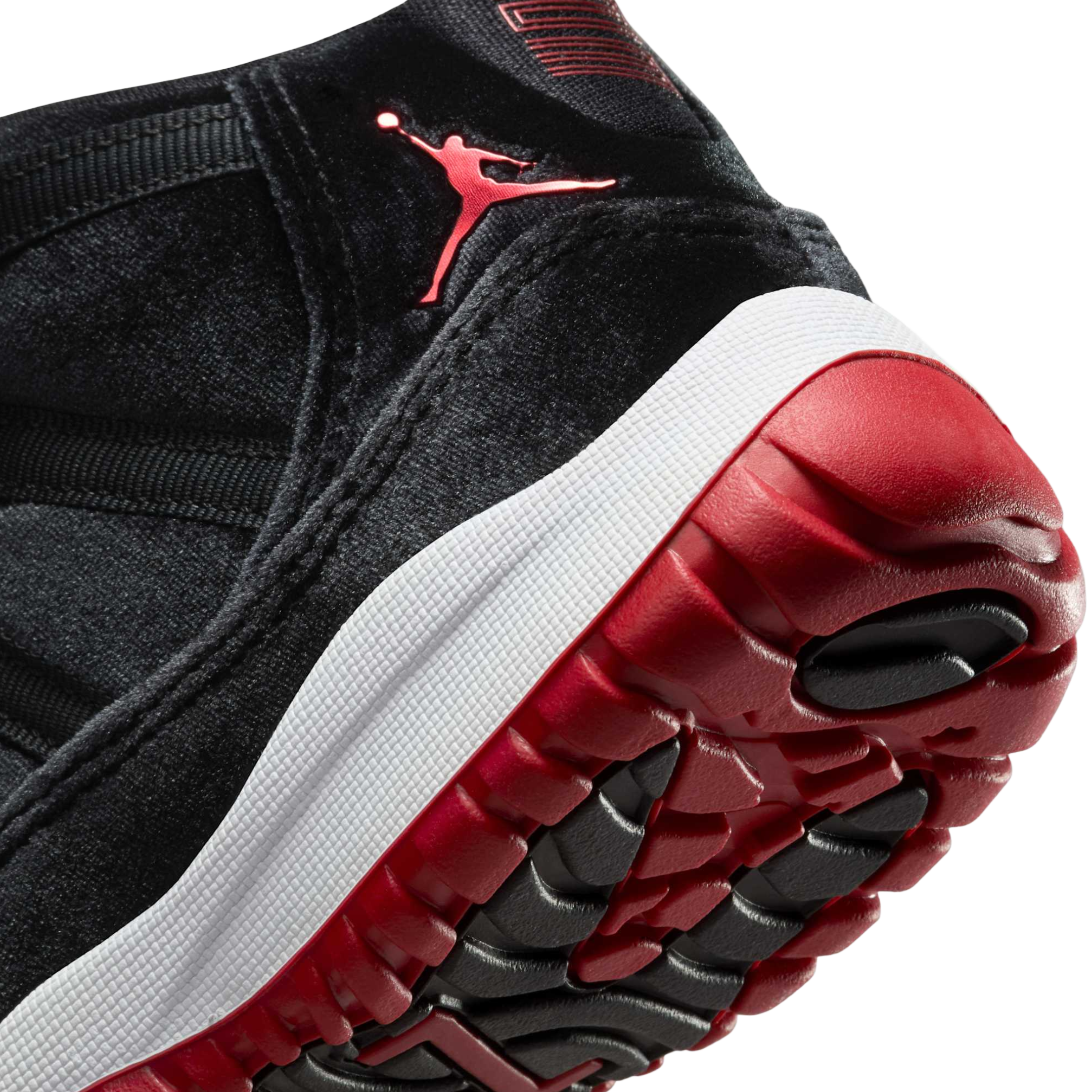 (PS) Air Jordan 11 Retro "Bred Velvet" (2024) [HF7807-061] Sneakers in Black | FOOT NINJAS [8]
