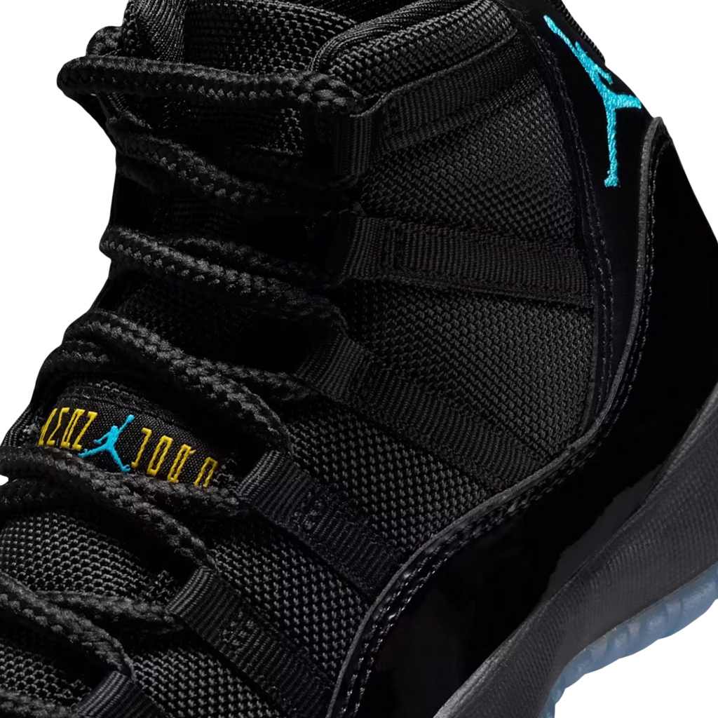(GS) Air Jordan 11 Retro "Black / Gamma Blue" (2025) [378038-047] Sneakers in Black | FOOT NINJAS [7]