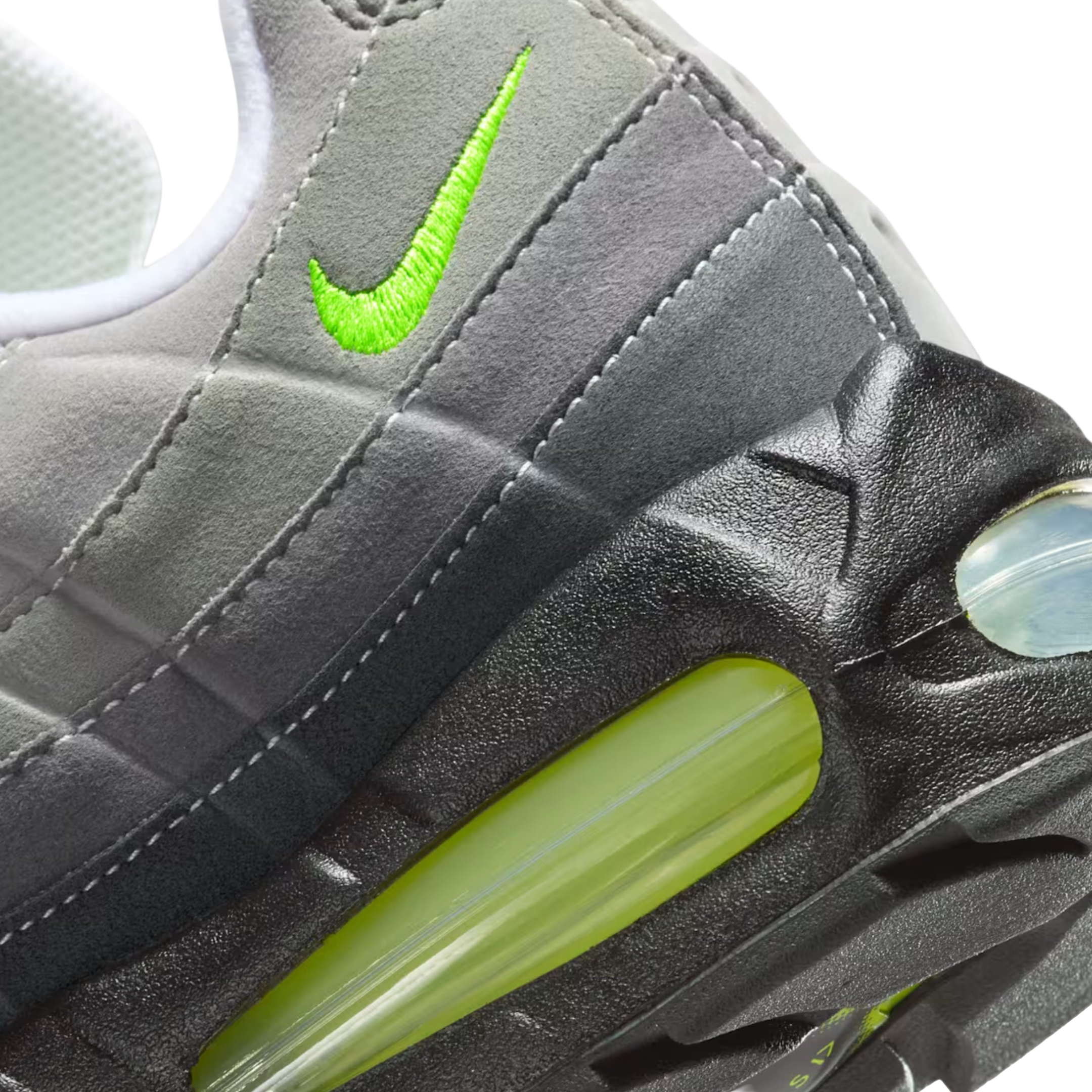 (Men's) Nike Air Max 95 OG "Big Bubble Neon" (2025/2026) [HM4740-001] Sneakers in Green | FOOT NINJAS [8]
