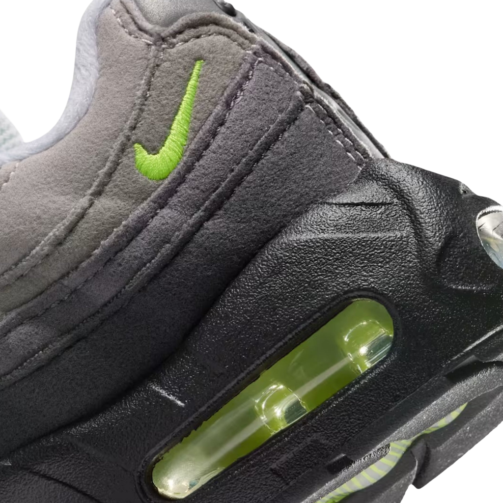 (PS) Nike Air Max 95 OG Big Bubble "Neon Yellow" (2026) [905461-050] Sneakers in Grey | FOOT NINJAS [8]