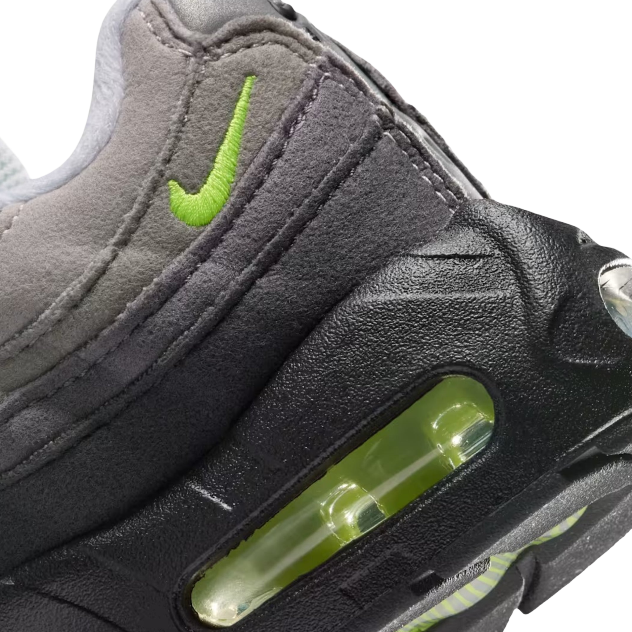 (PS) Nike Air Max 95 OG Big Bubble "Neon Yellow" (2026) [905461-050] Sneakers in Grey | FOOT NINJAS [8]