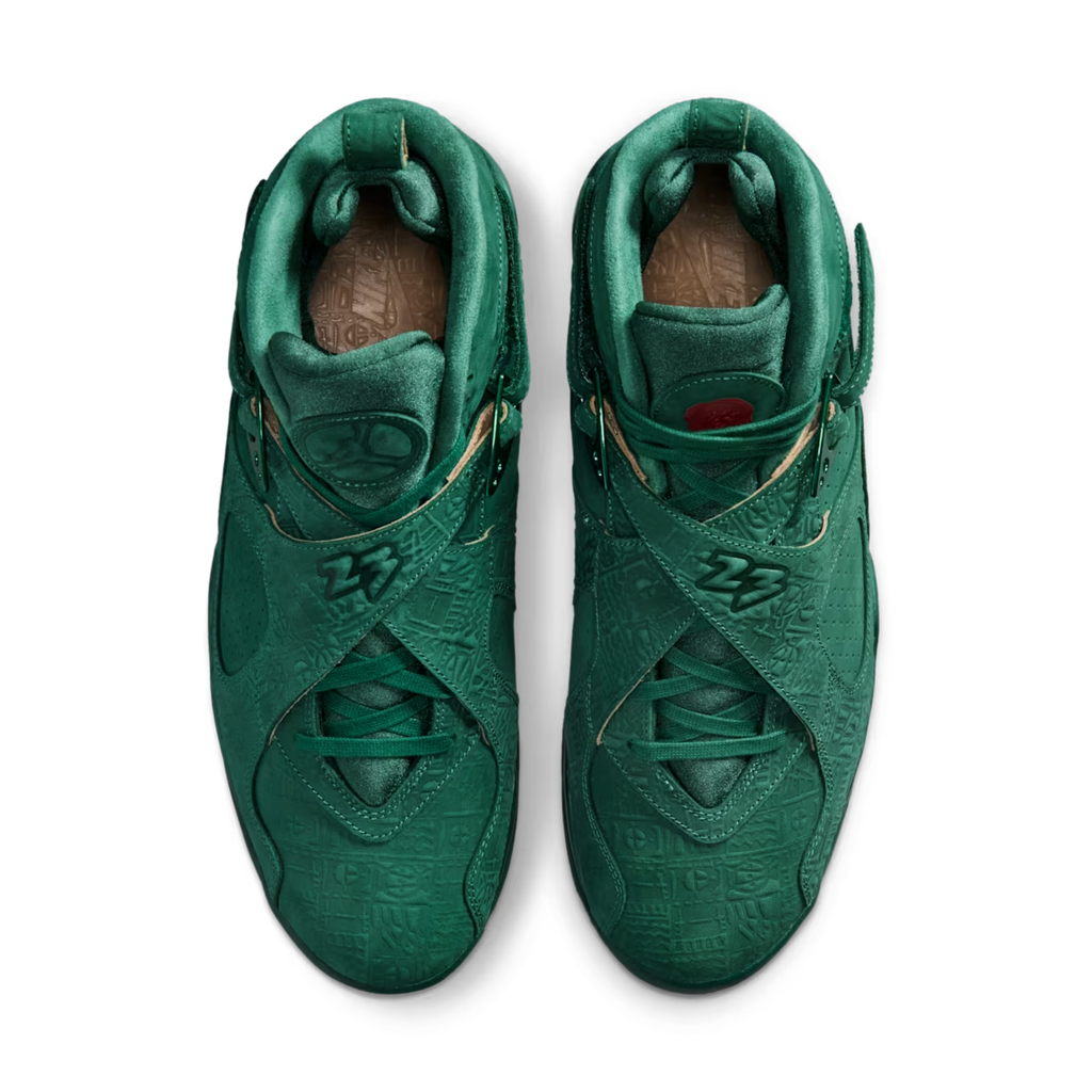 [PRE-ORDER] (Men's) Air Jordan 8 Retro Premio "Bin 23" (Edition of 2,300) (2026) [IO2053-300] Sneakers in Green | FOOT NINJAS [4]